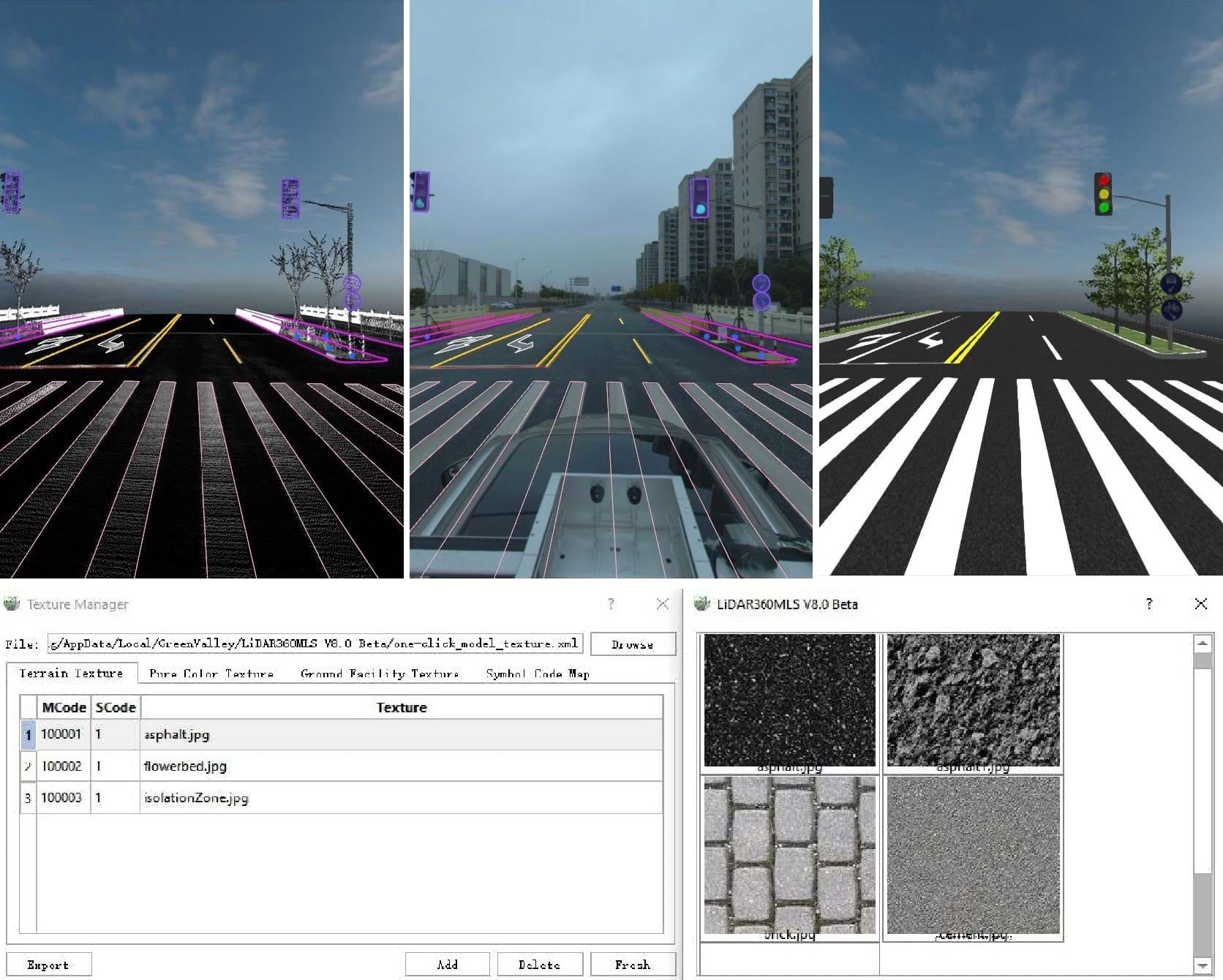 LiDAR360 MLS Road Scene